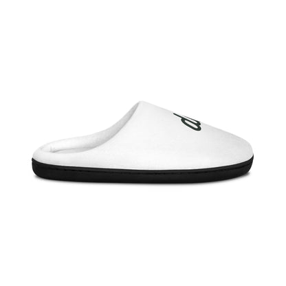 Donut White Indoor Plush Slippers (Men's)