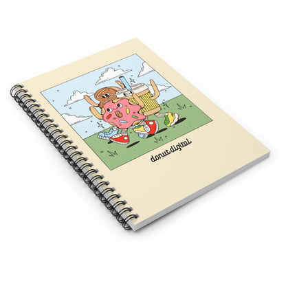 Digi & Co. "Frolic" Spiral Notebook