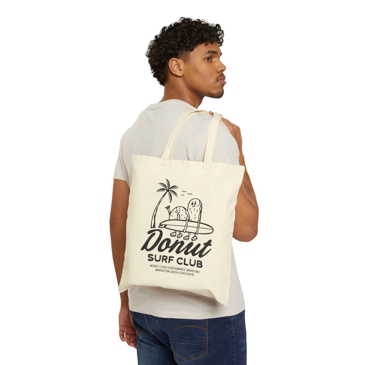 Surf Club Canvas Tote Bag