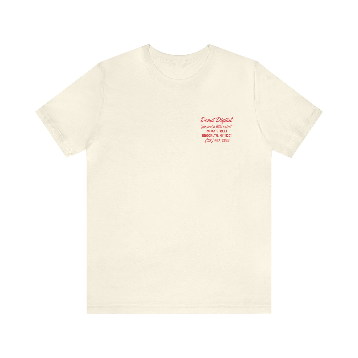 Donut "NY Mechanic Shop" Soft Cotton Tee