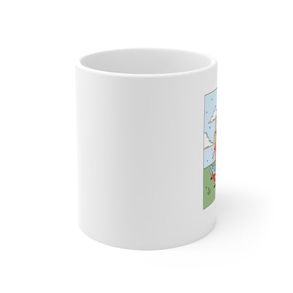 Digi & Co. "Frolic" Ceramic Mug