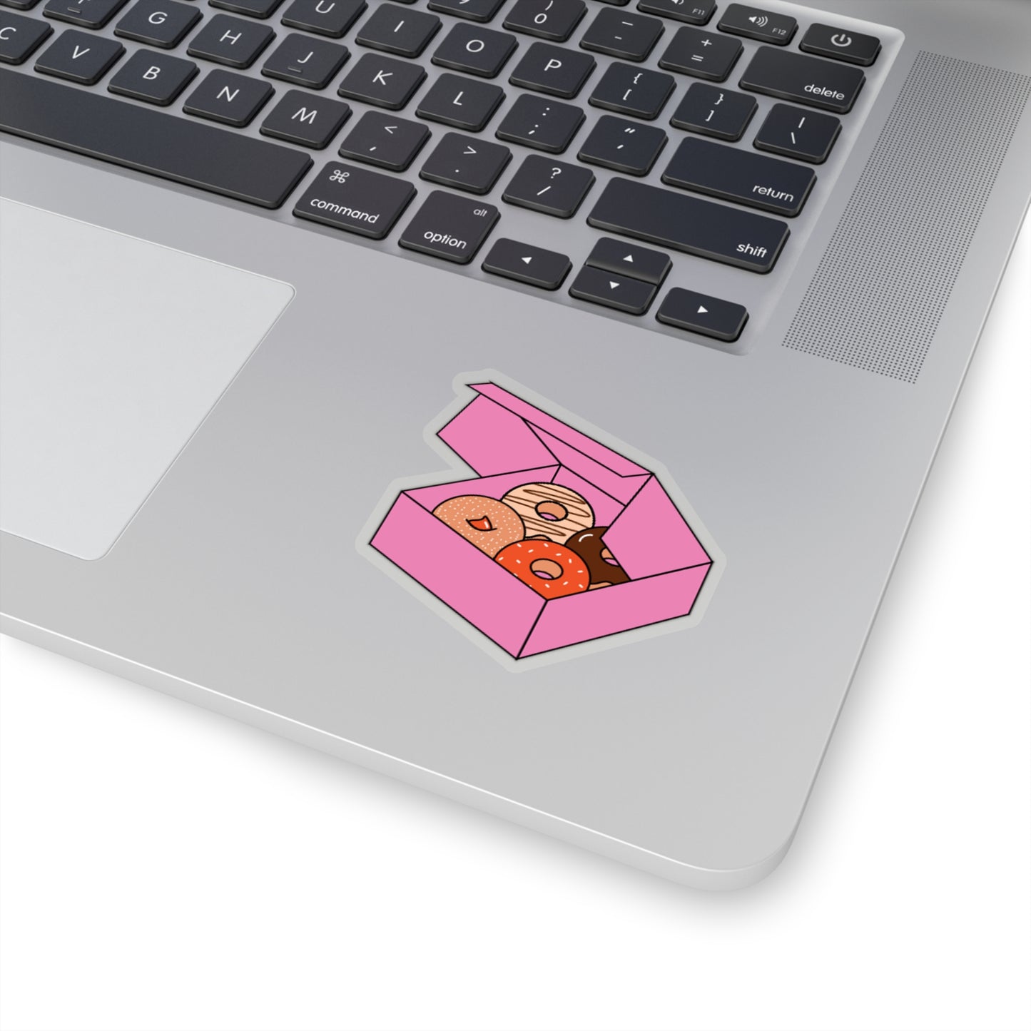 Pink Donut Box Sticker