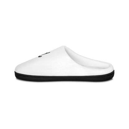 Donut White Indoor Plush Slippers (Men's)