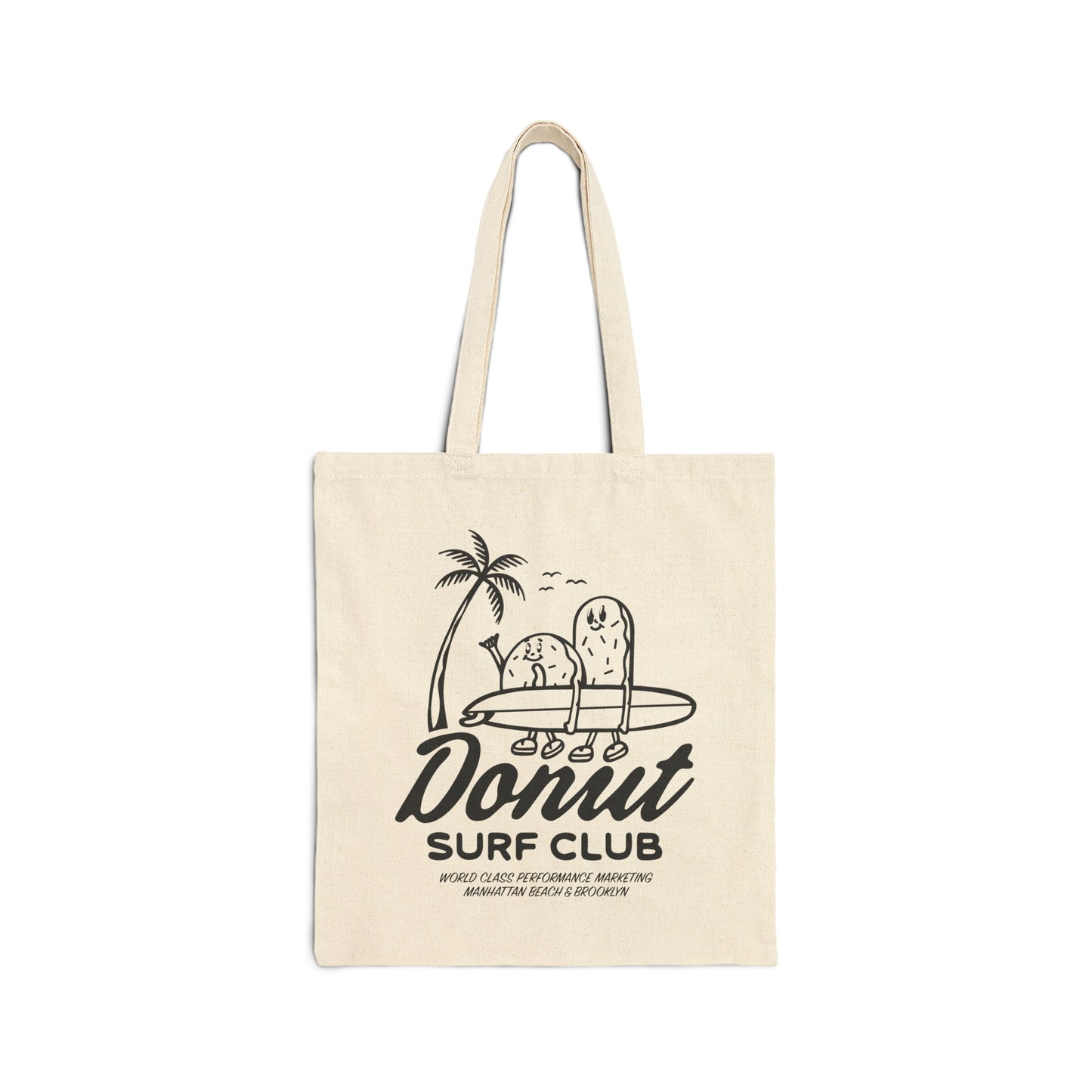 Surf Club Canvas Tote Bag