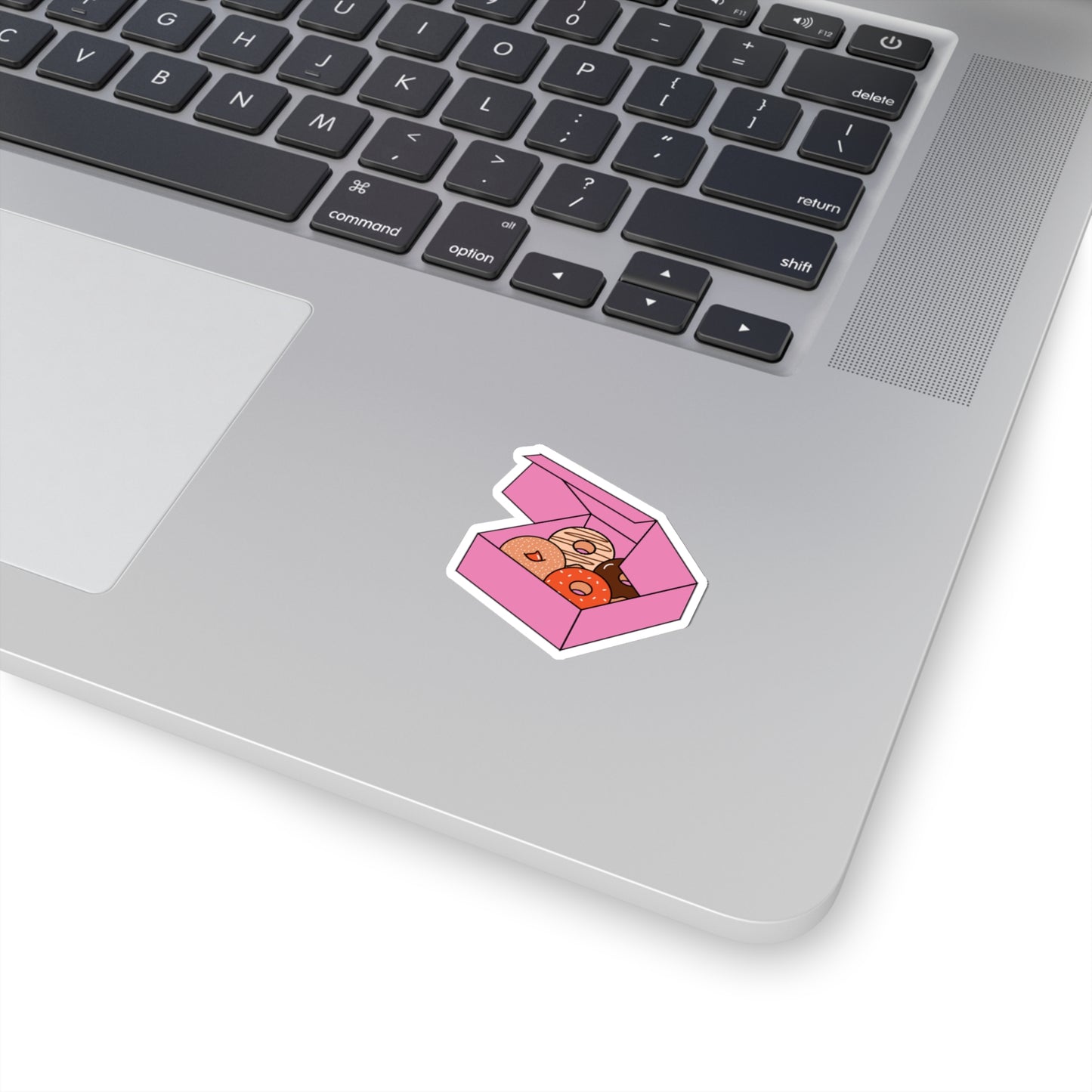 Pink Donut Box Sticker