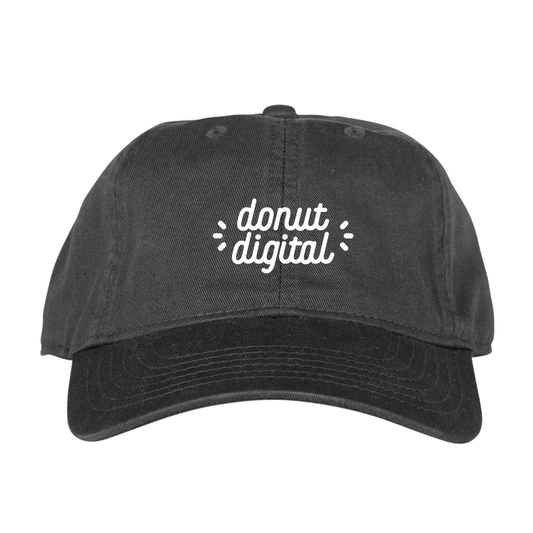 Donut Embroidered Sprinkles Hat